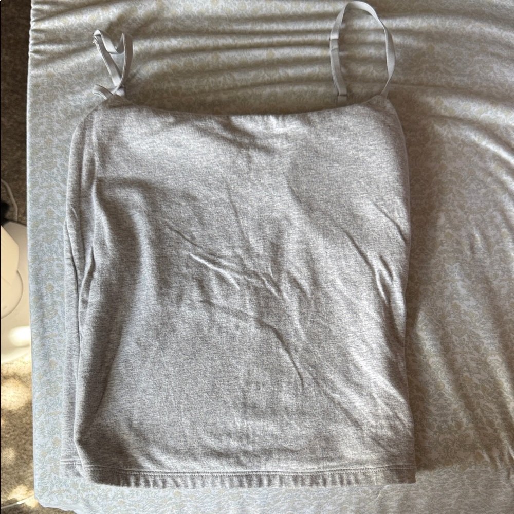 Abercrombie & Fitch Heather Gray Top